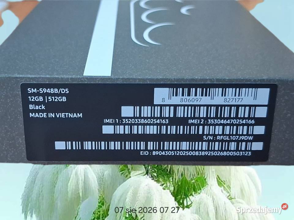Samsung Galaxy S26 Ultra 5G 12512GBDS Czarny z Stargard