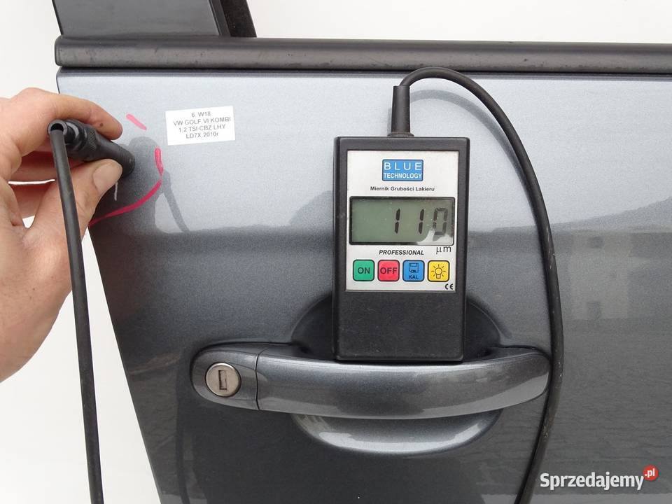 DRZWI PRAWY PRZÓD PRAWE PRZEDNIE LD7X VW GOLF VI Części samochodowe