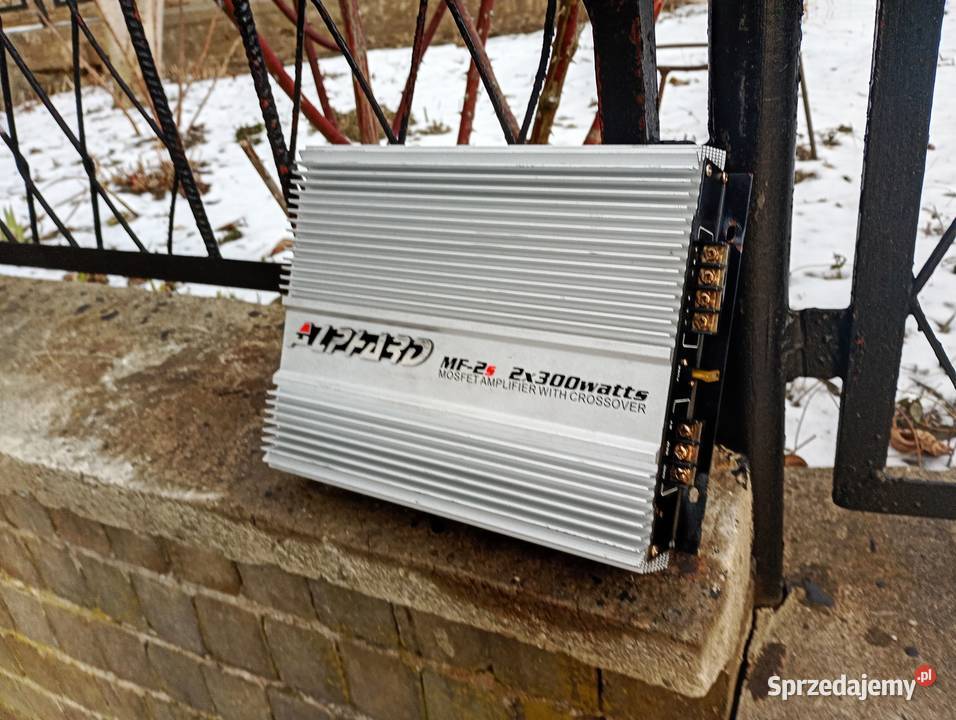 Wzmacniacz samochodowy 2 kanałowy Alphard MF2S sprzedam