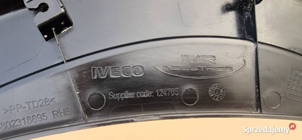 IVECO SWAY LISTWA BŁOTNIKA STOPNIA POSZERZENIE Bieleń sprzedam