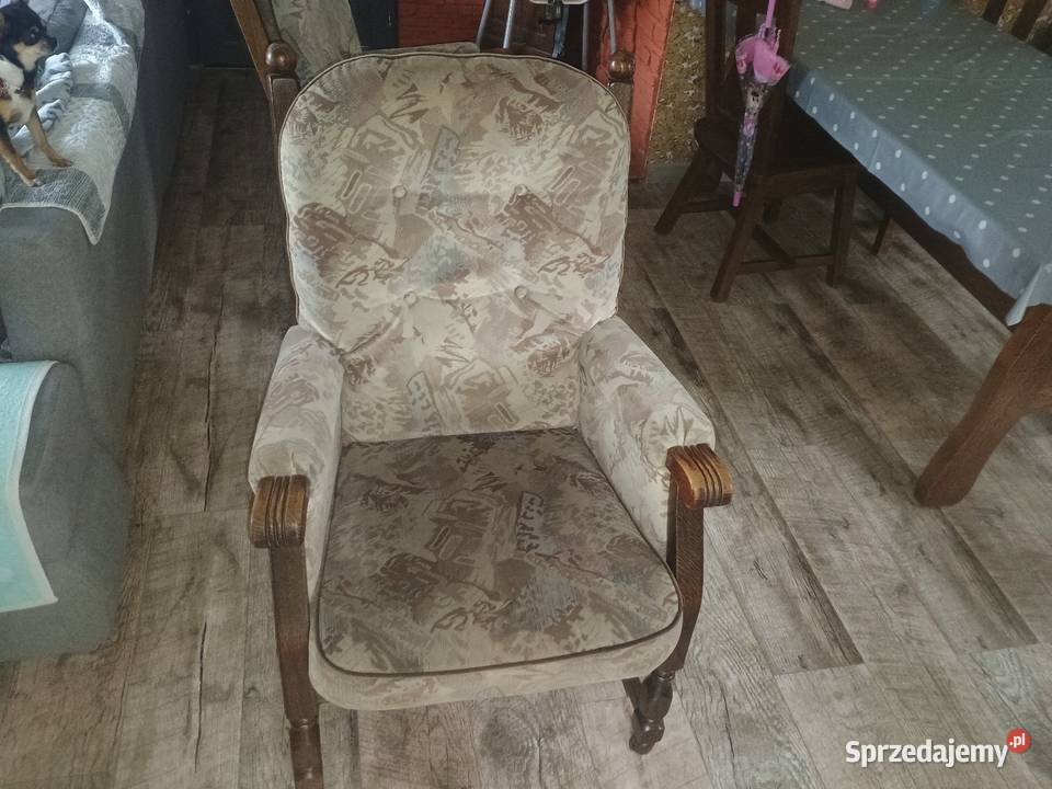 Fotelekrzesła tapicerowane wygodne Namysłów sprzedam