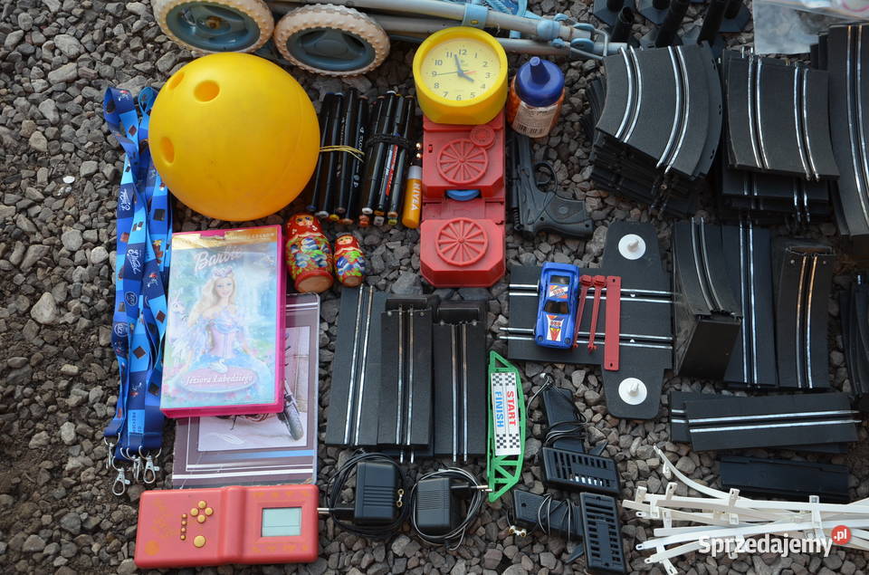 Zabawki Tor samochodowy Opiekacz Wózek Różności