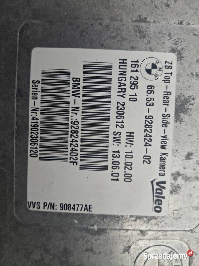 Moduł sterownik kamery bmw f01 f10 f30 9282424 dolnośląskie