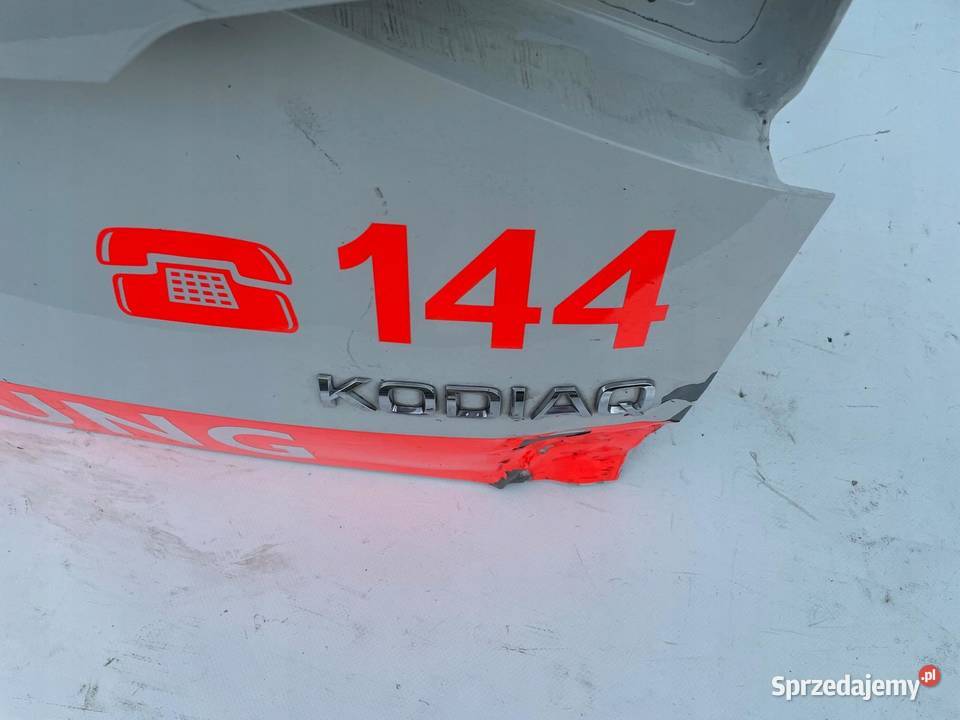 TYŁ TYLNA KLAPA POKRYWA BAGAŻNIKA SKODA KODIAQ