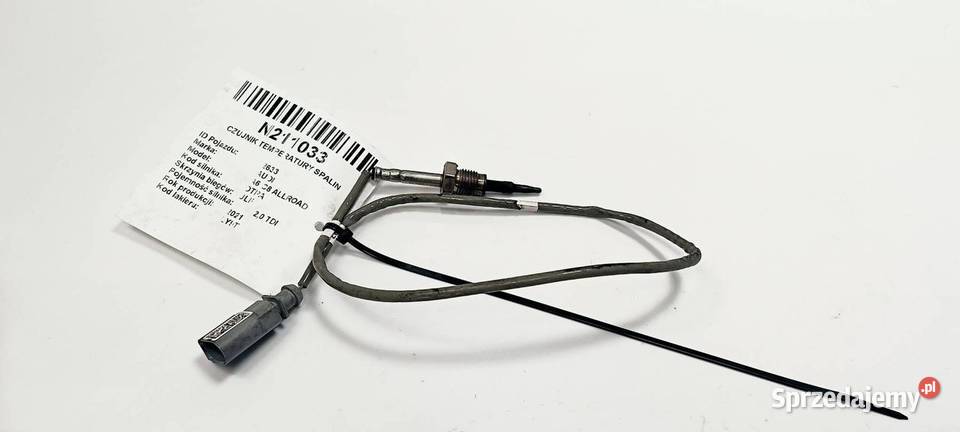 CZUJNIK TEMPERATURY SPALIN AUDI A6 C8 ALLROAD Lipno