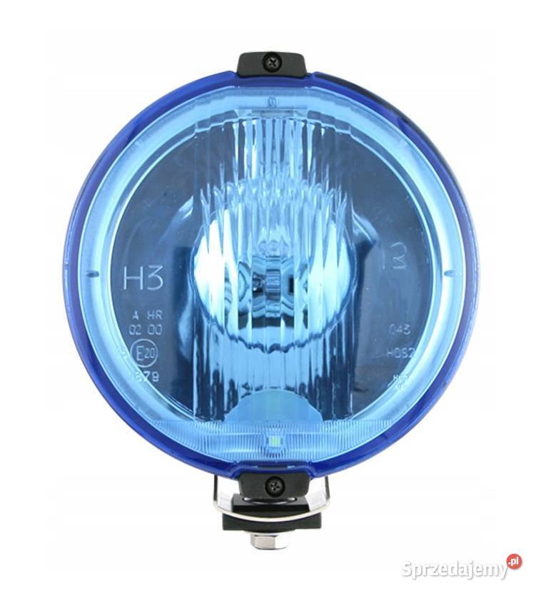 Reflektor drogowy H3 LED RING 12V przewód 015m Nisko