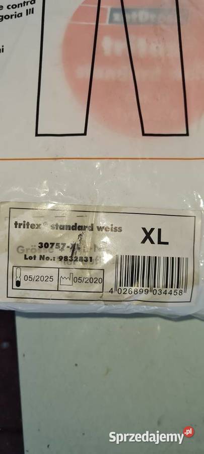 3 sztuki Kaftan ochronny TYVEK