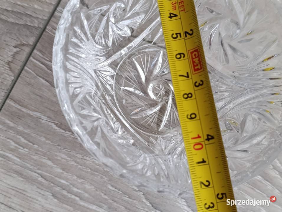 SZKLANA MISKA KRYSZTAŁ CIĘTY 4