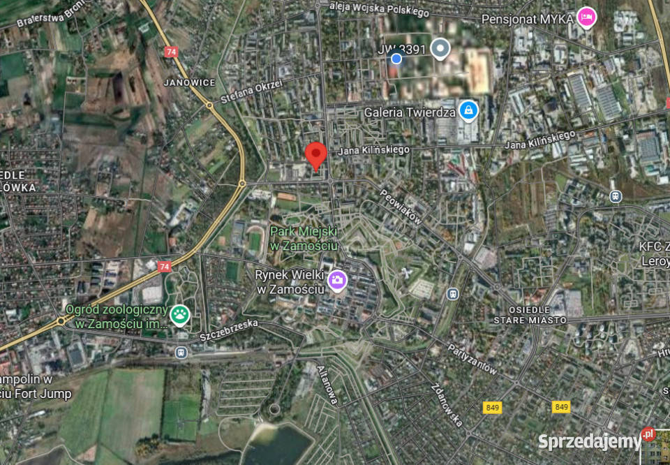 Zamość mieszkanie 37 m Starówki
