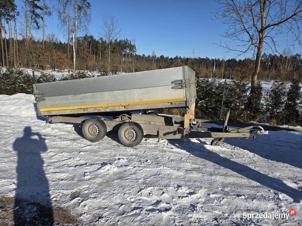 Przyczepa samochodowa wywrotka Eduard 3000 2200kg Motoryzacja Chojnice