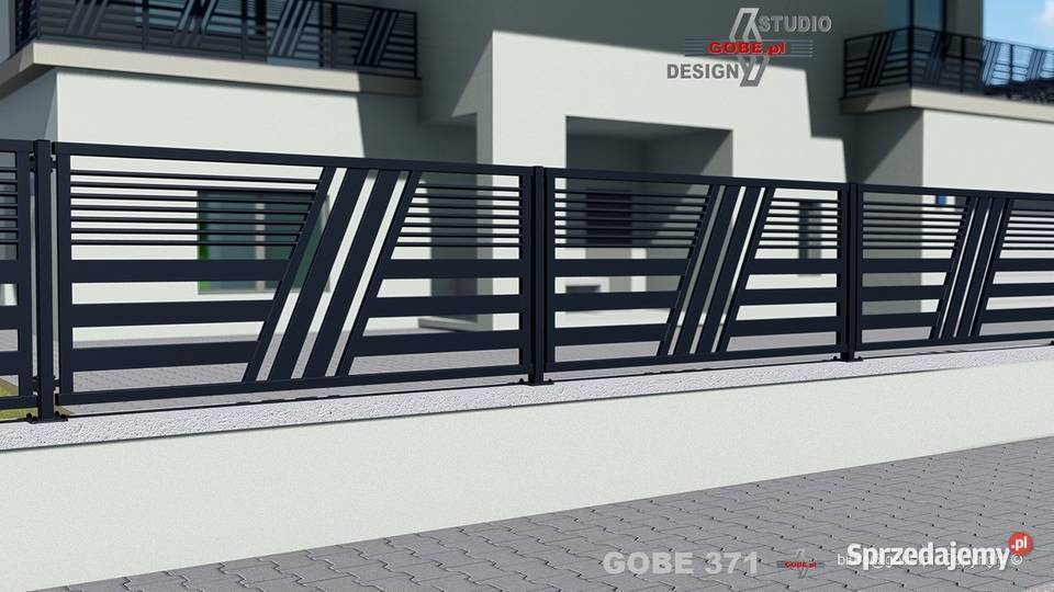 Przęsła nowoczesne ogrodzenia panelowe bramy Gliwice