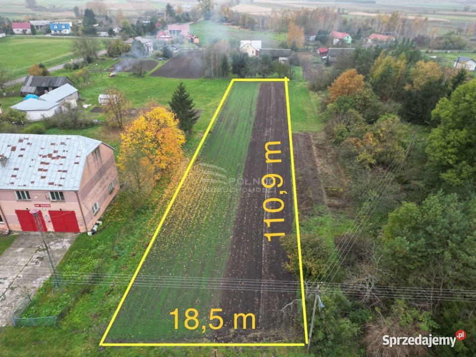Działka budowlana 2048 m2 w Świerżach