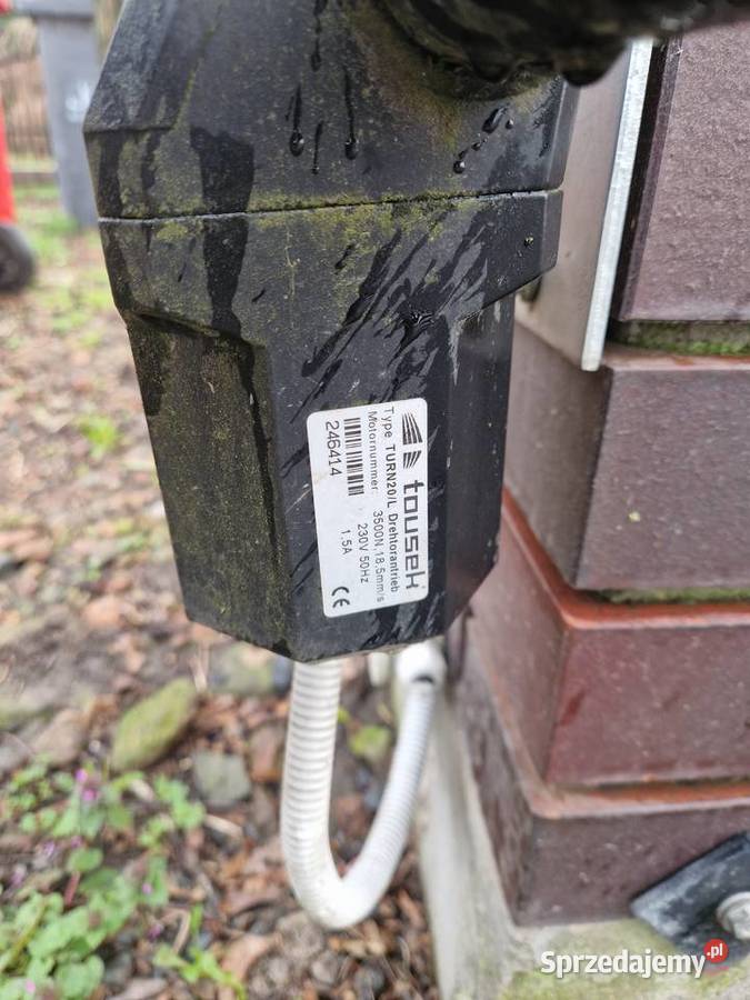 Brama kuta dwuskrzydłowa z napędem 4m Września sprzedam