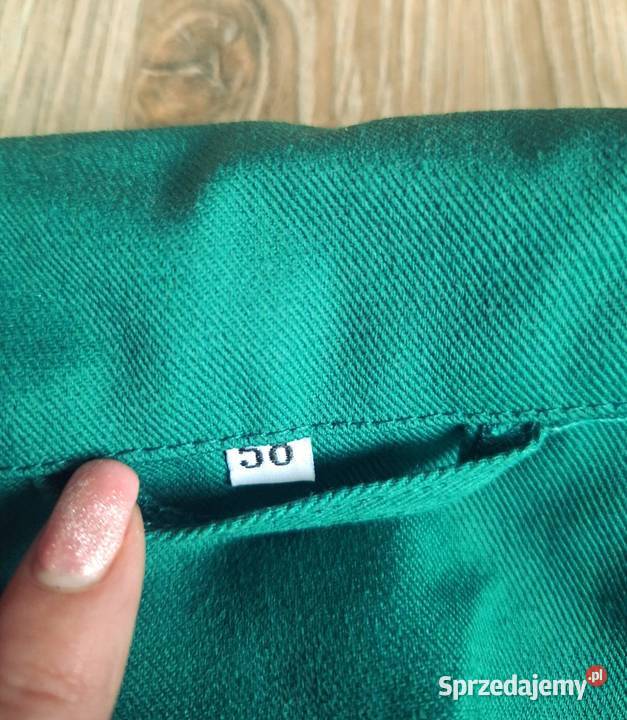 Zielona kurtka koszulowa jesienna letnia Wiosenna/Jesienna  Kraków