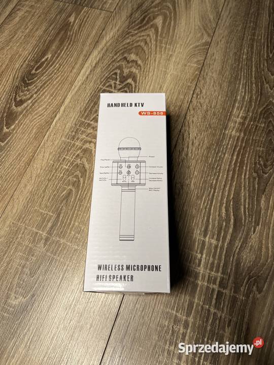 Mikrofon karaoke bezprzewodowy zabawka dziecka Łódź