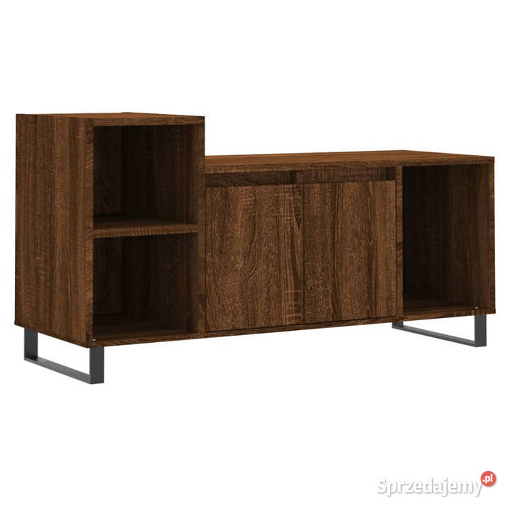 Szafka pod telewizor brązowy dąb 100x35x55 Warszawa