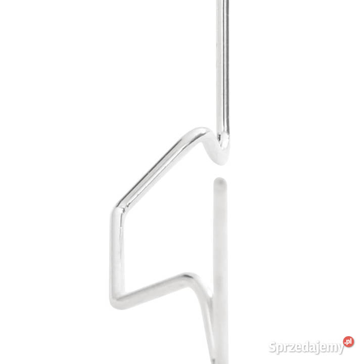 Spinki do szklarni 100 w kształcie W stal Warszawa