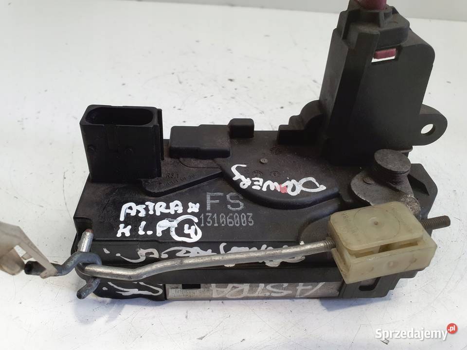 Opel Astra H ZAMEK DRWI Prawy tył pasażera osobowe Rudka