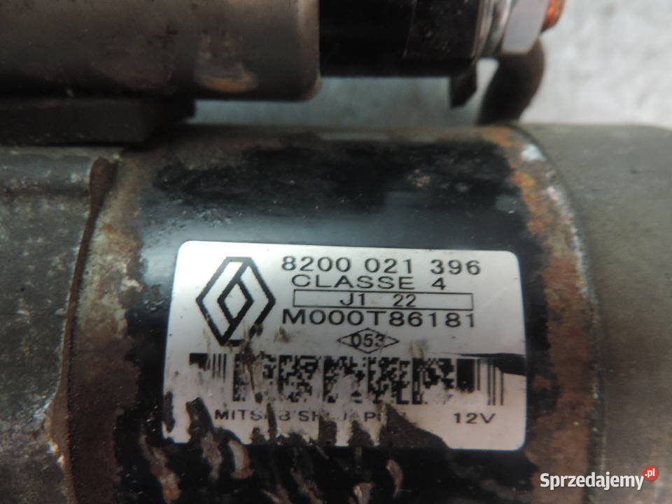 ROZRUSZNIK 8200021396 RENAULT CLIO 2 FL 15 DCI Układ elektryczny Nowy Sącz