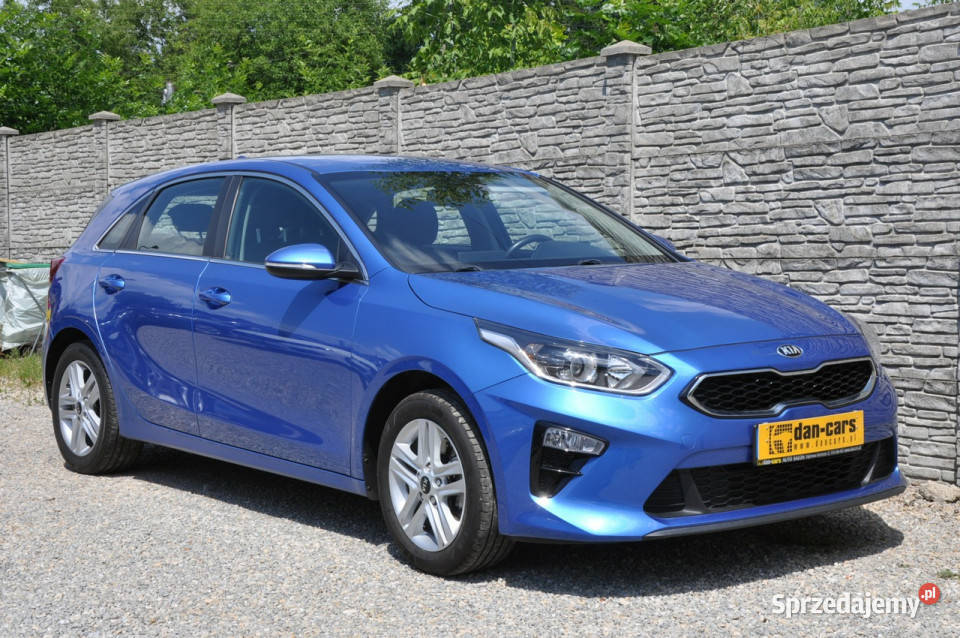 Kia Ceed 14 Turbo 140 automat Navi Kamera Mały immobilizer Dąbrowa Górnicza