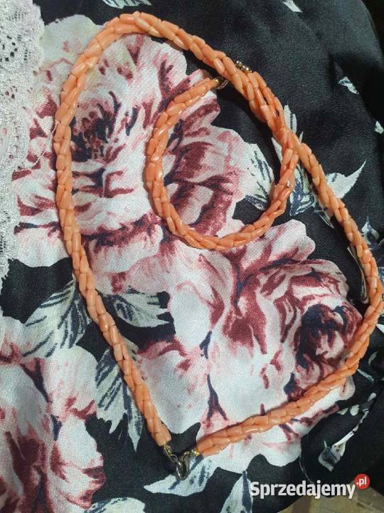 Zestaw Komplet Biżuterii Naturalne Kamienie opolskie sprzedam