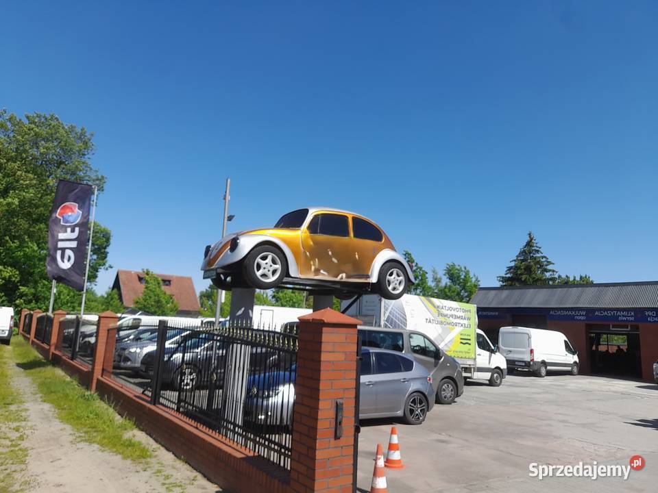vw garb pomnik reklama projekt części