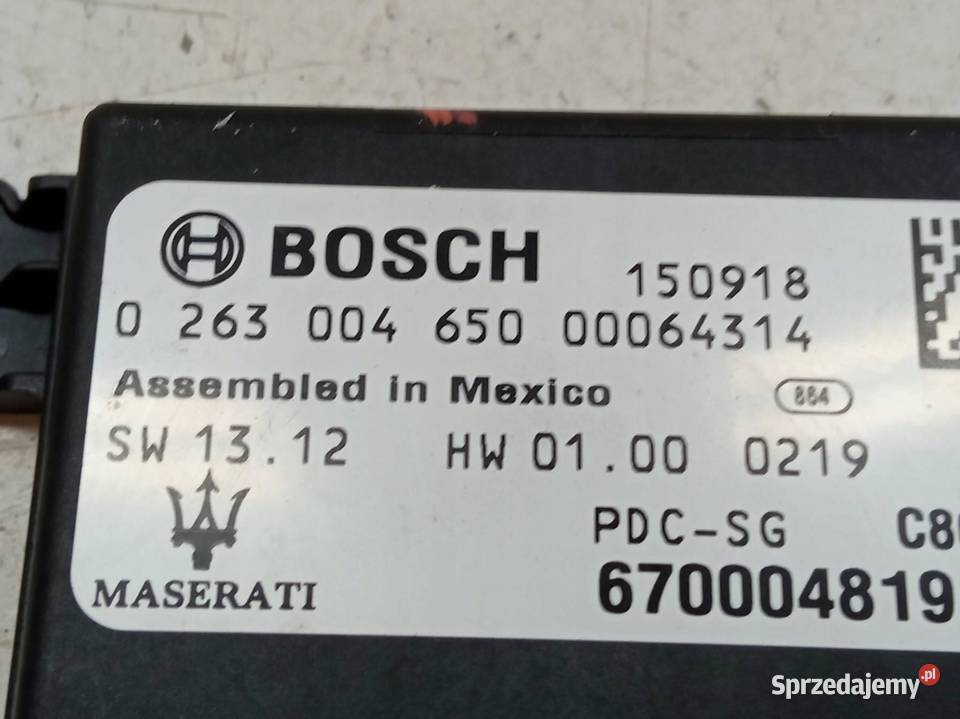 MODUŁ PDC 0263004650 670004819 Maserati Ghibli