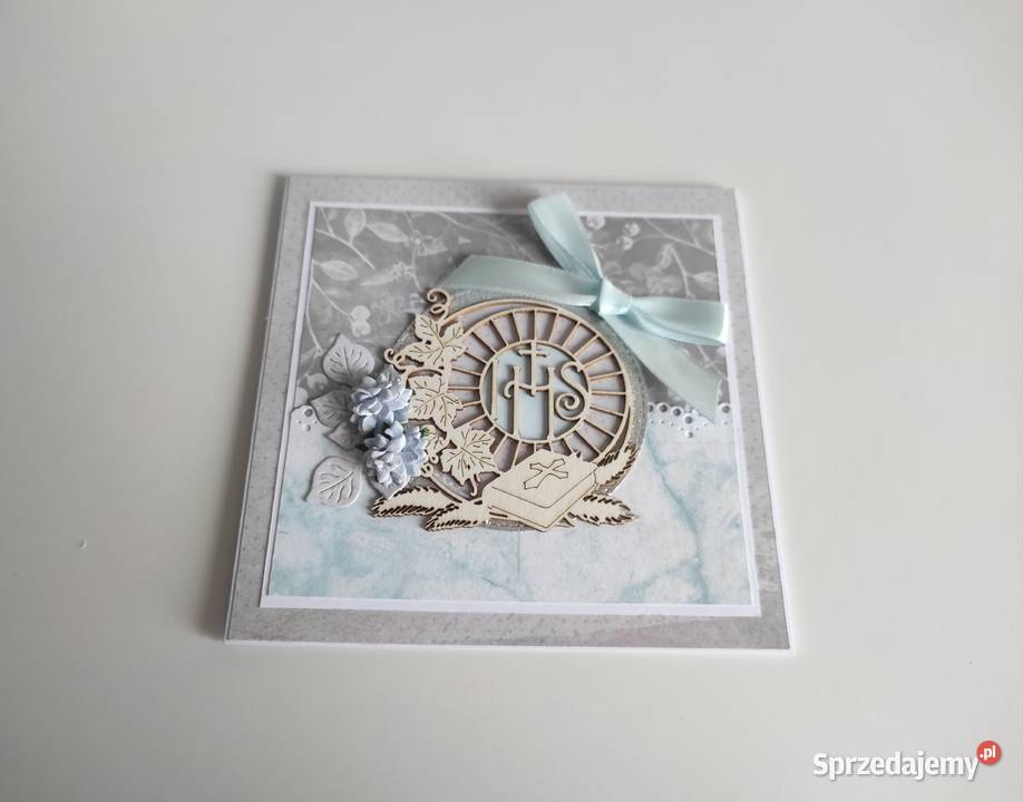 Kartka okolicznościowa ręcznie robiona na Łódź