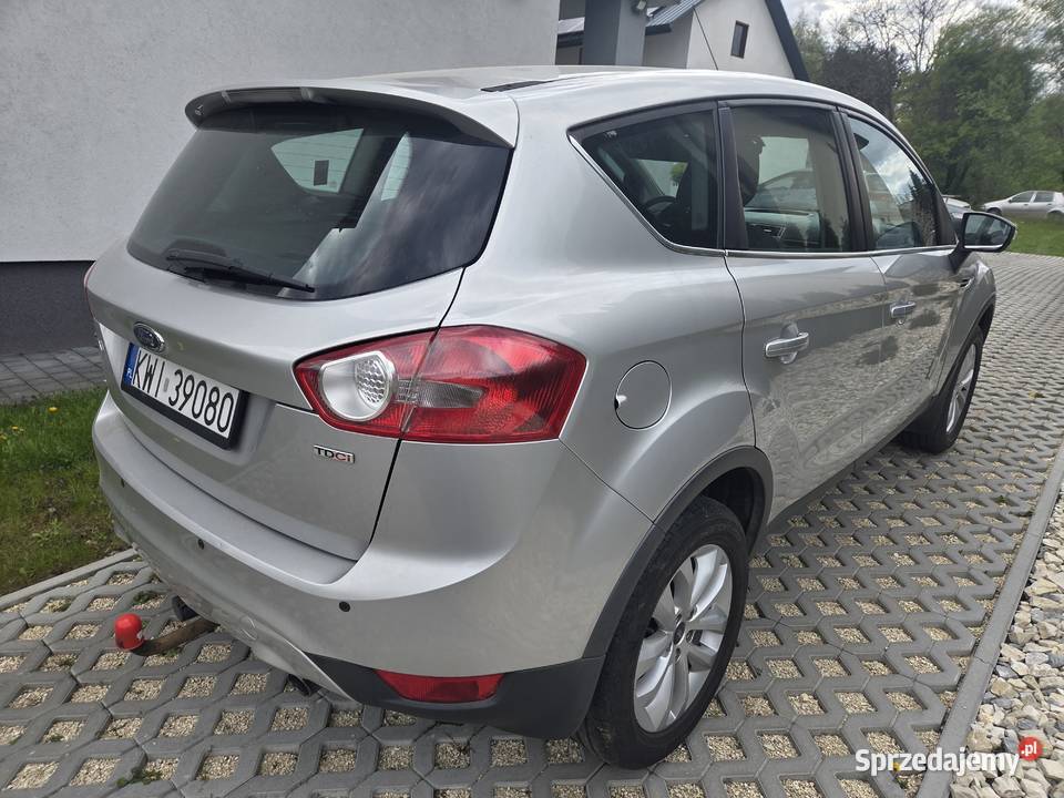 Ford Kuga 4x4 AWD 20Tdci 2010r Alufelgi Hak elektryczne lusterka Działoszyce