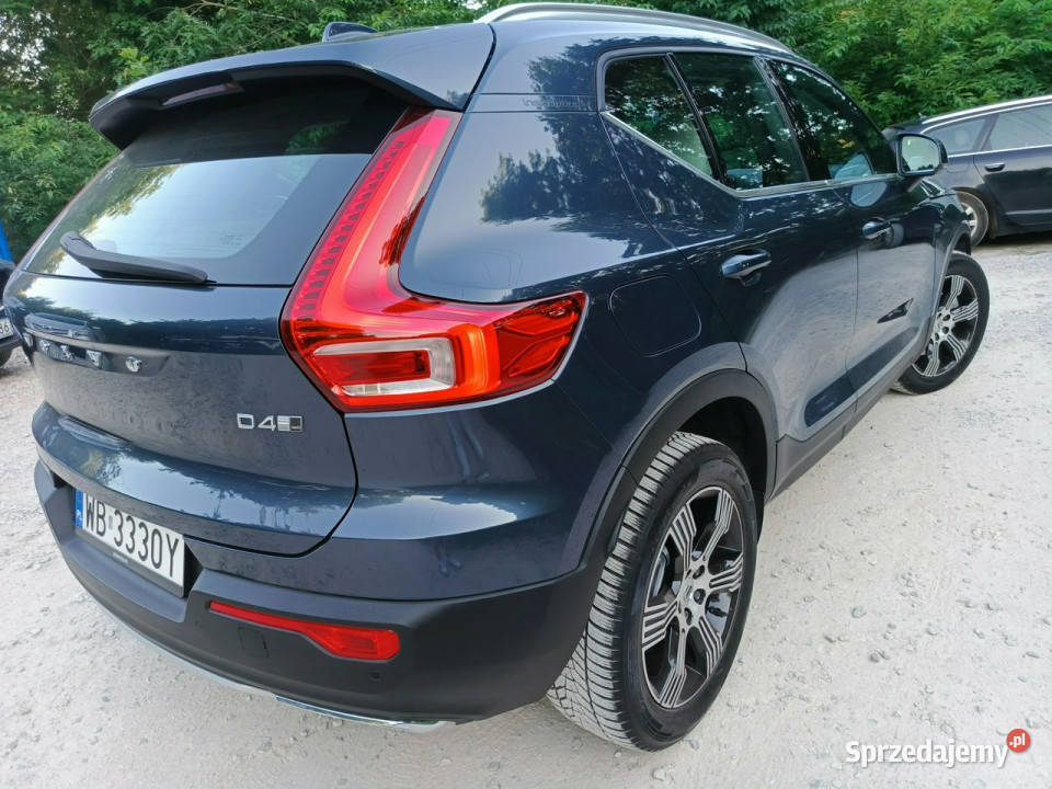 Volvo XC 40 2018r wersja Inscription 4x4 190 ogranicznik prędkości Warszawa