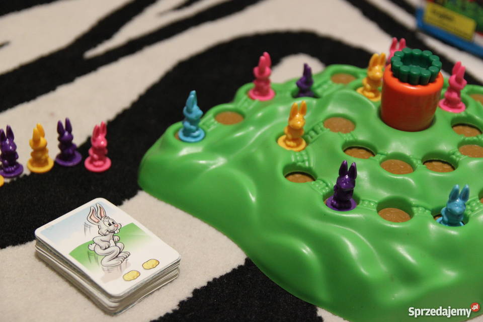 funny bunny gra rodzinna fantastyczna zabawa 5 lat+ Luboń