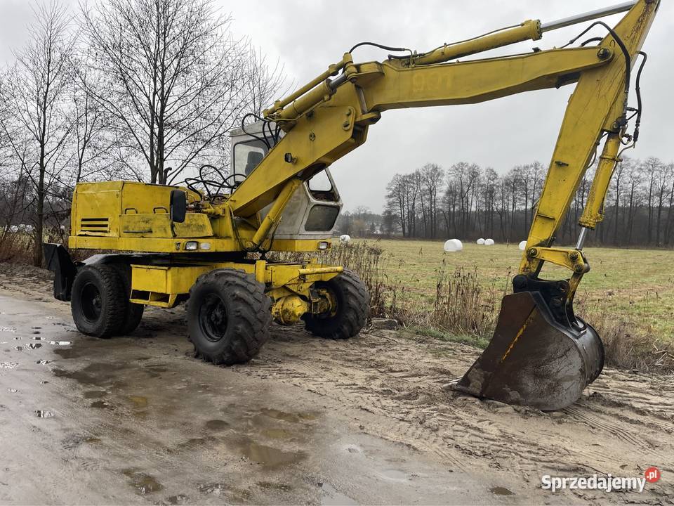 Koparka Kołowa LIEBHERR 901 Sprawna 4x4 Silnik mazowieckie Płock