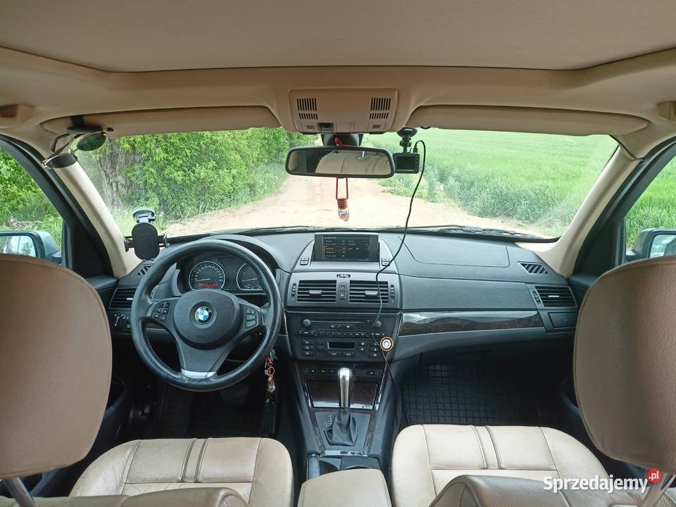 BMW x3 e83 30D 218 automat 2007r lift hak 530300km Samochody osobowe Suchowola