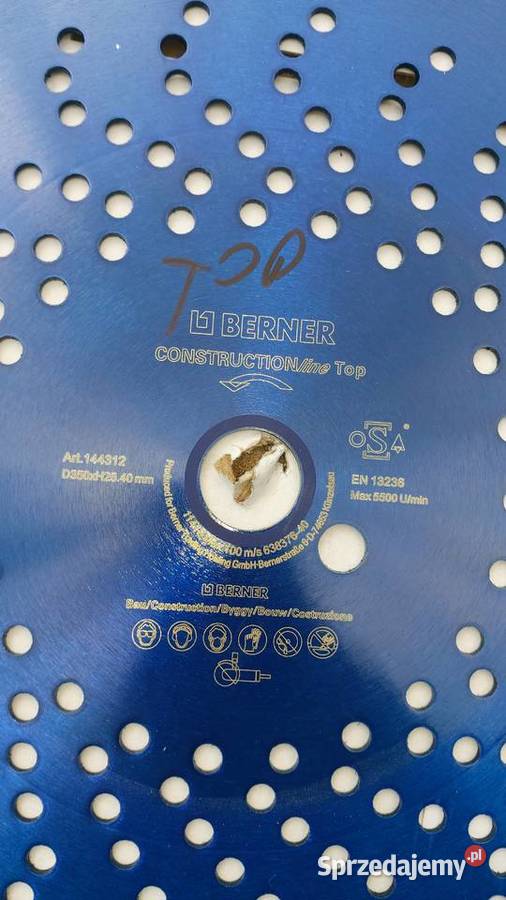 tarcza berner 350mm constructionline top Namysłów