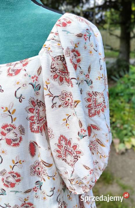 Długa sukienka maxi FF 48 4XL boho bohemian Szczecin