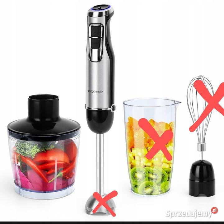 Blender Ręczny Wielofunkcyjny 4w1 Aigostar Myszyniec