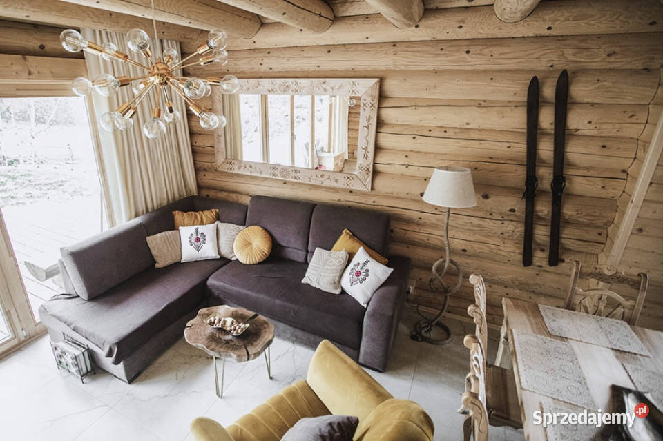 Góralski dom z bala wolnostojący sprzedam