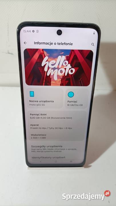 Smartfon Motorola Moto G55 5G 8256GB śląskie Katowice