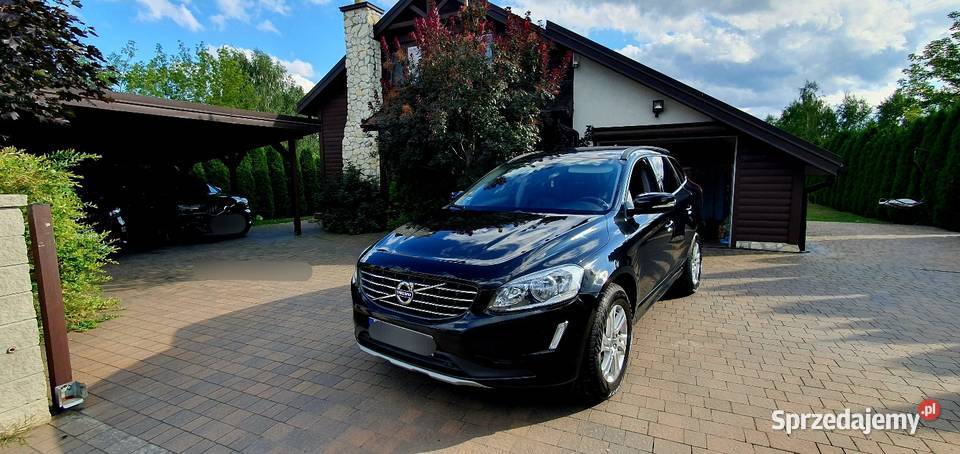 Volvo XC60 2017 r D3 czarne skóry kamera SUV Łuków