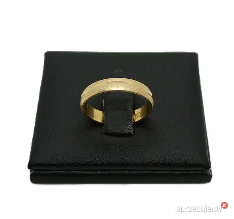 Złota Obrączka pr 585 245g R8