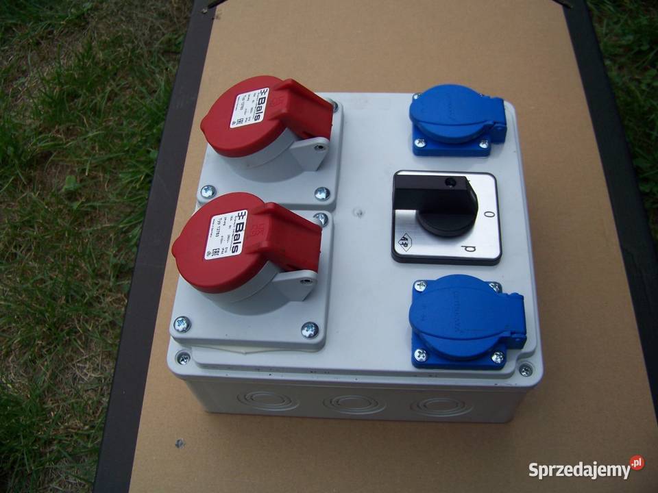 Rozdzielnica 380v i 220v 16A 4P lewo prawo Tarnobrzeg sprzedam
