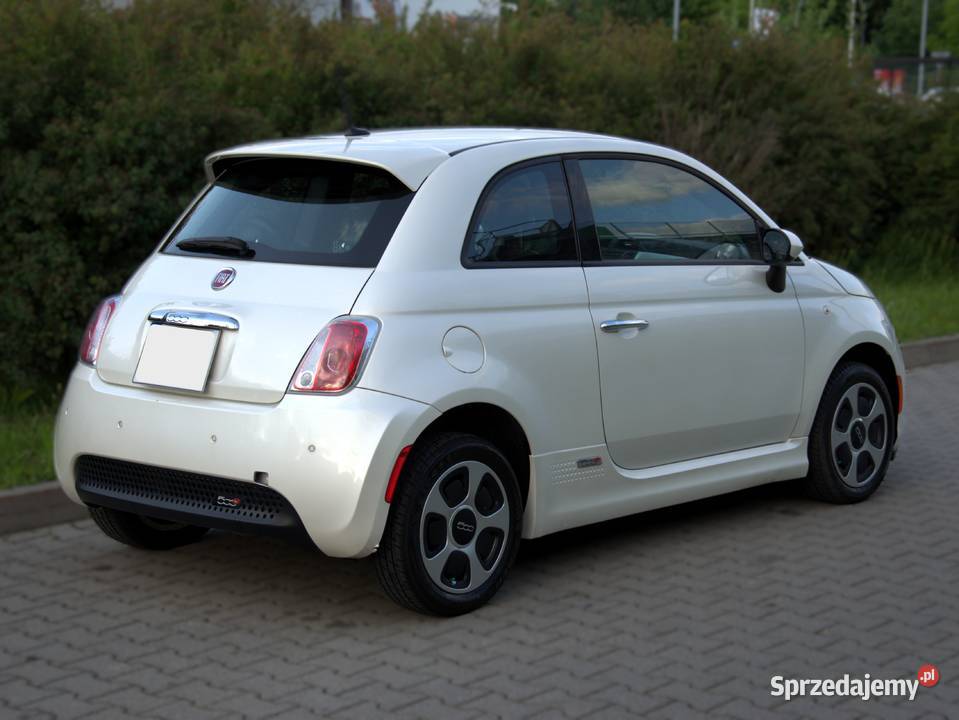 Fiat 500e Biała perła BEZWYPADKOWY orgprzebieg