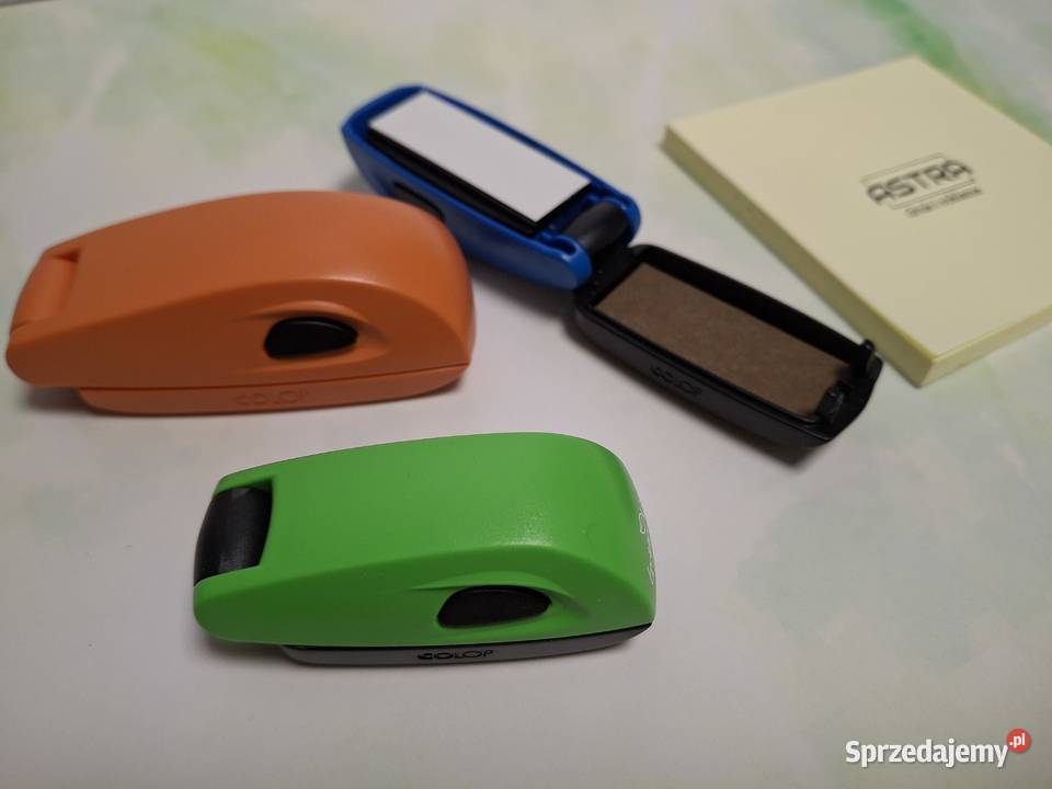 Pieczątka firmowa reklamowa z logo Wagraf tusz Kraków