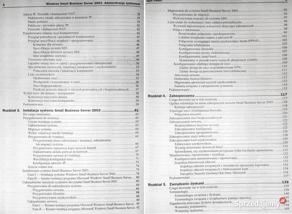 Windows Small Business Server 2003 Susan Rok wydania 2005 Chełm