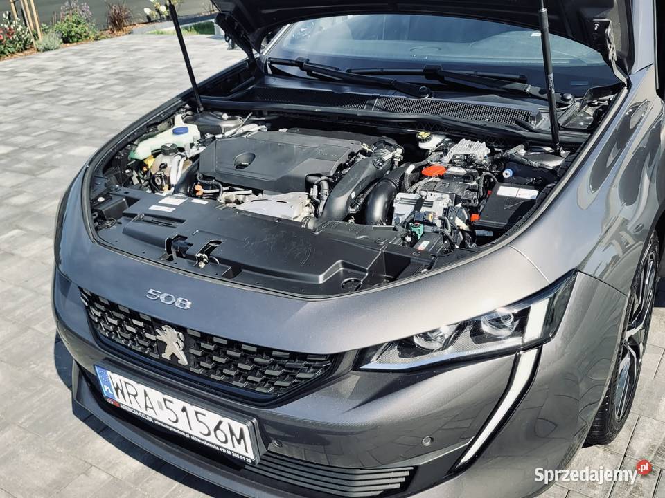 508 GT 16 hybryda bezwypadkowy Full serwis Wielogóra