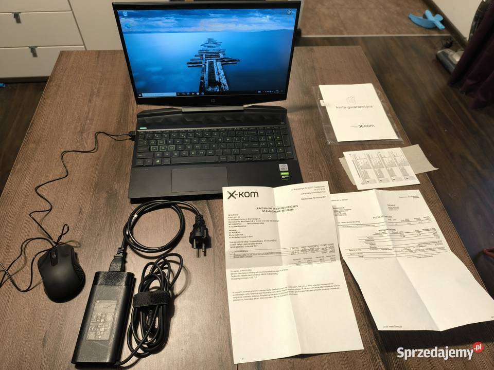 Laptop HP pavilion gaming 156 i51030016gb512gb Kalisz