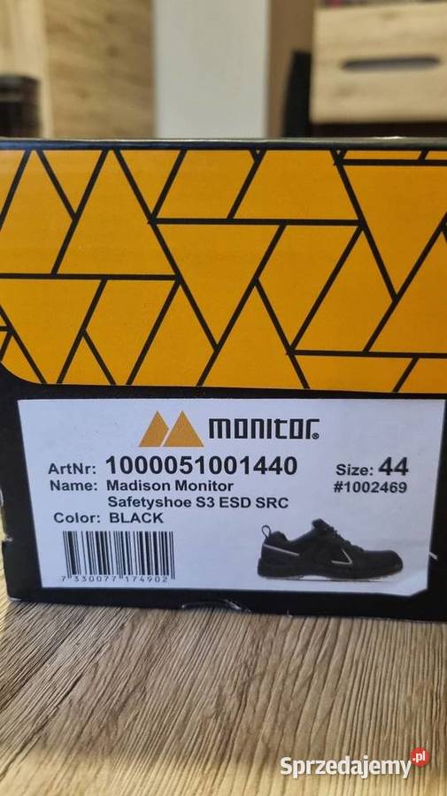 Buty robocze Monitor Medison S3 rozmiar 44