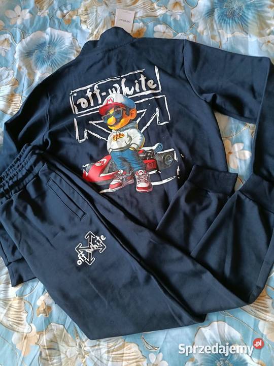 Komplet dresowy Off White XL regular fit nowość Białystok