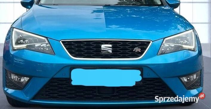 SEAT LEON 3 III 2018R FR KOMPLETNY PRZÓD ZDERZAK Kościerzyna