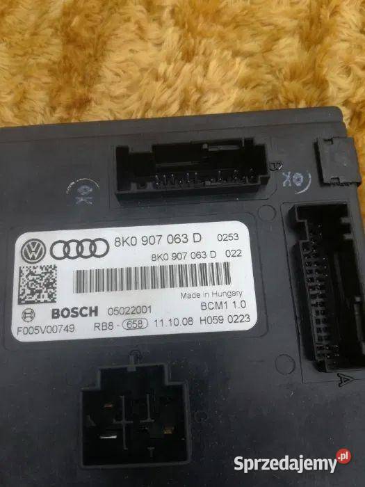 Moduł sterownik komfortu Audi 8K0907063D Audi A5